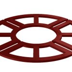 Корректирующая резиновая огнеупорная прокладка HILST LIFT, 3мм