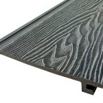Сайдинг Darvolex 185*19*3000мм, серый, 3D тиснение