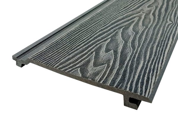 Сайдинг Darvolex 185*19*3000мм, серый, 3D тиснение