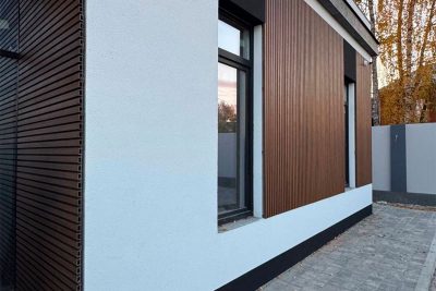 Вертикальная стеновая панель ДПК NauticPrime Line Co-Extrusion 219*26*3000мм, цвет Тик