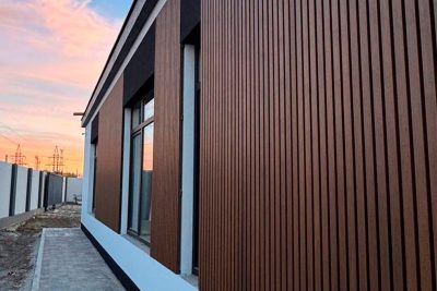 Вертикальная стеновая панель ДПК NauticPrime Line Co-Extrusion 219*26*3000мм, цвет Тик