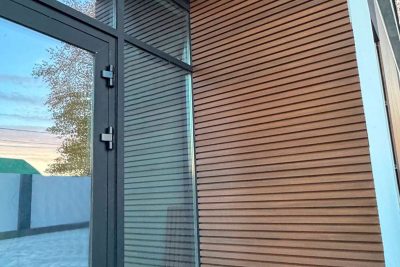 Вертикальная стеновая панель ДПК NauticPrime Line Co-Extrusion 219*26*3000мм, цвет Тик
