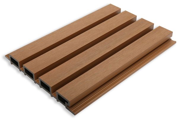 Вертикальная стеновая панель ДПК NauticPrime Line Co-Extrusion 219*26*3000мм, цвет Тик