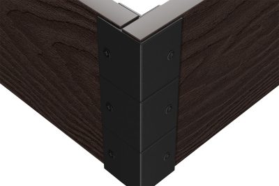 Угловой элемент для клумбы Holzhof 30*225, 90град