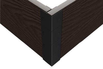 Угловой элемент для клумбы Holzhof 30*300, 90град