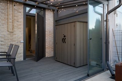 Ящик-шкаф WoodLook, 1500 л, коричневый