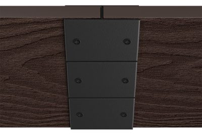 Соединительный элемент Holzhof для клумб 30*225, 180 град