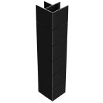 Угловой элемент для клумбы Holzhof Eco 25*300, 90град