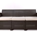 Раттан Премиум / Rattan Premium, диван трехместный, венге