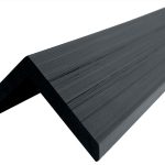 Уголок ДПК 50*50*3000мм для вертикальной стеновой панели NauticPrime Co-Extrusion, цвет Тёмно-серый