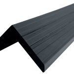 Уголок ДПК 50*50*4000мм для вертикальной стеновой панели NauticPrime Co-Extrusion, цвет Тёмно-серый