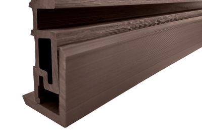 Вертикальная стеновая панель ДПК NauticPrime Line Co-Extrusion 219*26*3000мм, цвет Венге