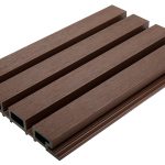 Вертикальная стеновая панель ДПК NauticPrime Line Co-Extrusion 219*26*4000мм, цвет Венге