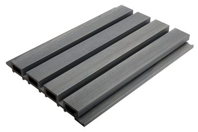 Вертикальная стеновая панель ДПК NauticPrime Line Co-Extrusion 219*26*3000мм, цвет Тёмно-серый