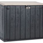 Ящик пластиковый TOOMAX STORA WAY PLUS XL 1270л, антрацит/светло-серый