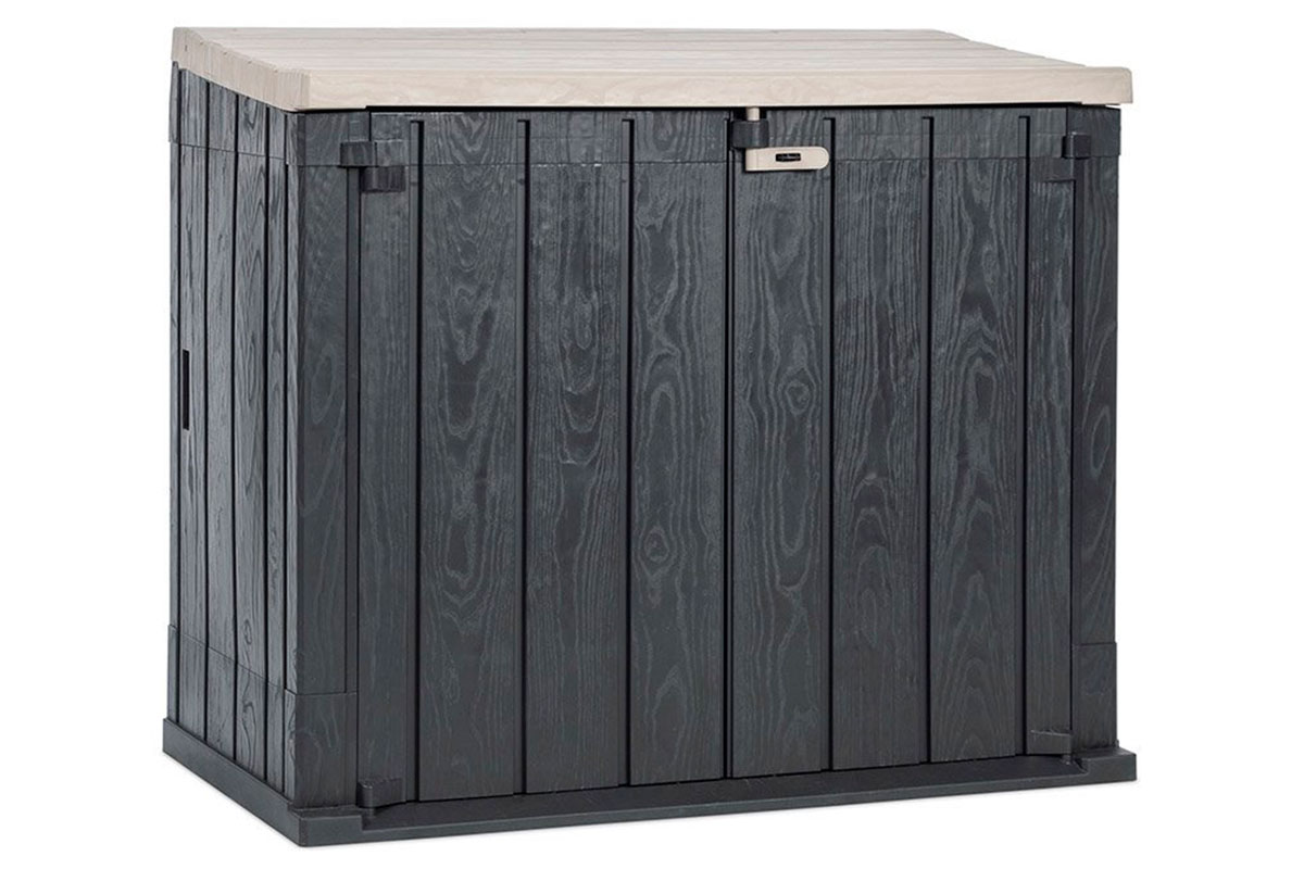 Ящик пластиковый TOOMAX STORA WAY PLUS XL 1270л, антрацит/светло-серый Ящик пластиковый TOOMAX STORA WAY PLUS XL 1270л, антрацит/светло-серый