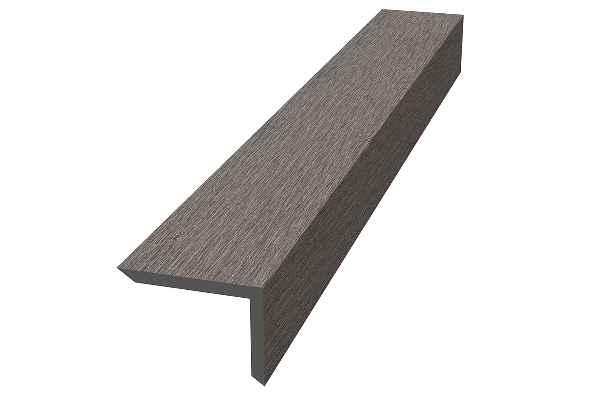 Уголок ДПК для террасной доски NauticPrime, 60*40*2900мм, венге Уголок ДПК для террасной доски NauticPrime, 60*40*2900мм, венге