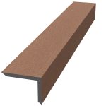Уголок ДПК для террасной доски NauticPrime, 60*40*2900мм, кедр