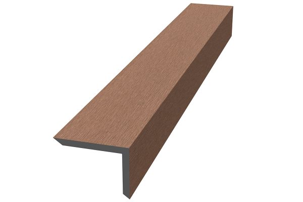 Уголок ДПК для террасной доски NauticPrime, 60*40*2900мм, кедр
