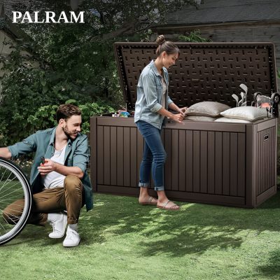 Сундук PALRAM M 302 л, тёмно-коричневый — изображение 24