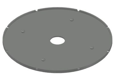 Резиновая подложка под опору HILST D210