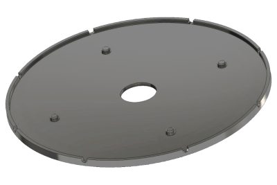 Резиновая подложка под опору HILST D210