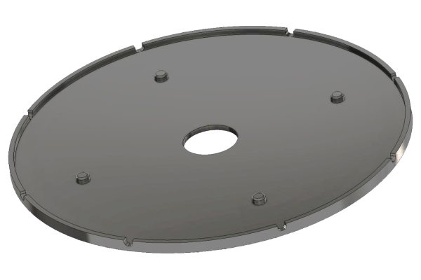 Резиновая подложка под опору HILST D210