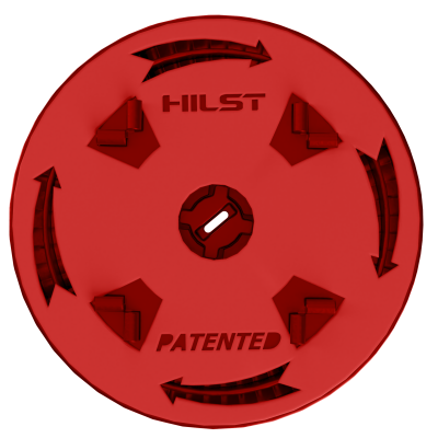 Опора регулируемая HILST LIFT F0 23-37мм для алюминиевой лаги