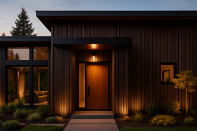 Фасадная реечная панель ДПК Holzhof Eco 219*26*3000мм, венге