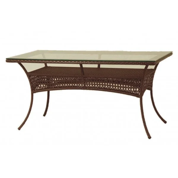 Стол садовый обеденный DECO 1400 см 7034П Шоколад