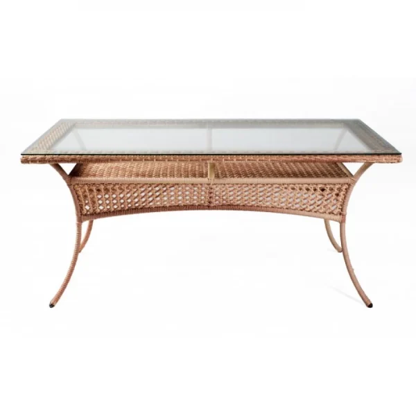 Стол садовый обеденный DECO 1400 см 7034П Шоколад