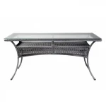 Стол садовый обеденный DECO 1400 см 5045П Серый