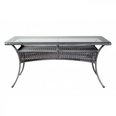 Стол садовый обеденный DECO 1400 см 5045П Серый