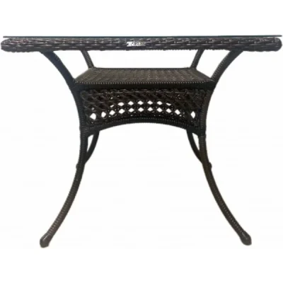 Стол садовый обеденный квадратный DECO 90x90 7035П Капучино — изображение 7