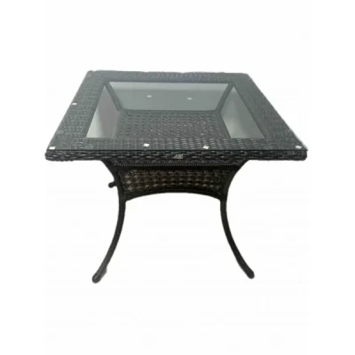 Стол садовый обеденный квадратный DECO 90x90 7035П Капучино — изображение 6