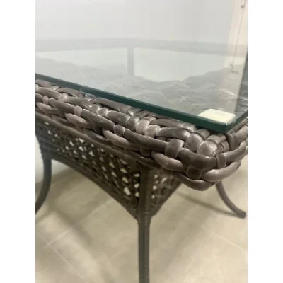 Стол садовый обеденный квадратный DECO 90x90 7035П Капучино — изображение 4