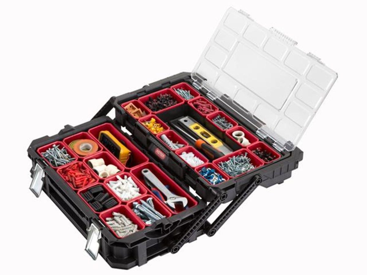Органайзер Keter Connect Canti Organizer 22", черный/красный