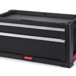 Модуль к комоду 2 DRAWERS PLAS.SLIDE -BLACK EuroPro