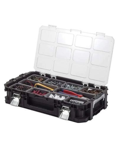 Ящик для инструмента Connect Rolling System PRO, черный