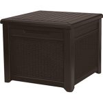 Столик-сундук Cube Rattan 208L, коричневый