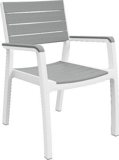 Стул Harmony Armchair, белый/серый Стул Harmony Armchair, белый/серый