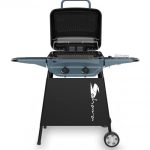 Гриль газовый Sahara 2 Burner Rapid Assembly Plus, черный/серый