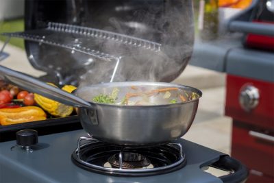 Гриль газовый Sahara 2 Burner Rapid Assembly Plus, черный/серый