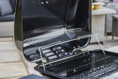 Гриль газовый Sahara 2 Burner Rapid Assembly Plus, черный/серый