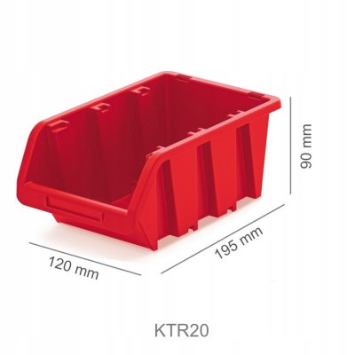 Органайзер настенный Kistenberg Orderline KOR3, красный