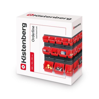 Органайзер настенный Kistenberg Orderline KOR3, красный