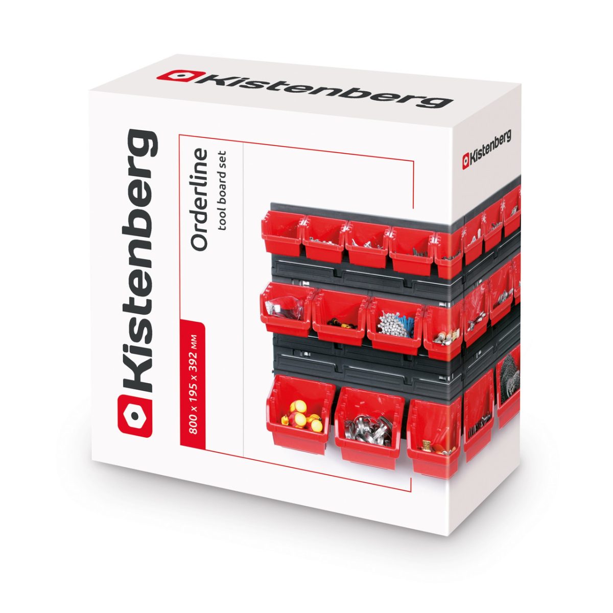 Органайзер настенный Kistenberg Orderline KOR1, красный