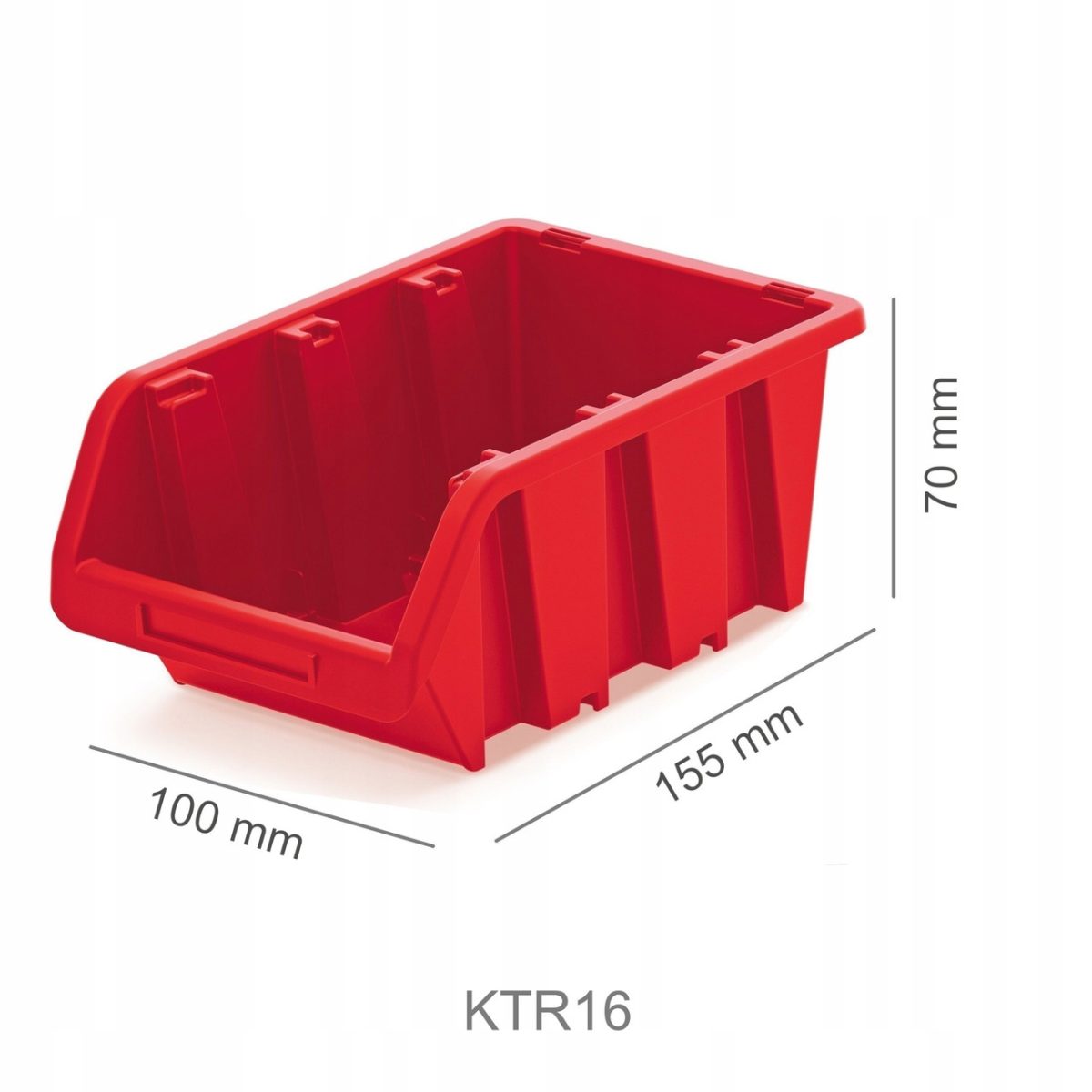 Органайзер настенный Kistenberg Orderline KOR1, красный