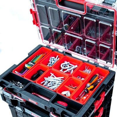 Ящик для инструментов Qbrick System PRO Organizer 200, черный