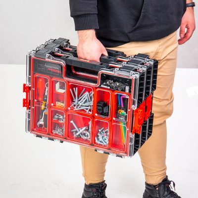 Ящик для инструментов Qbrick System PRO Organizer 200, черный